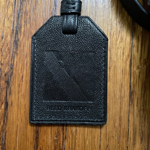 Reed Karkoff Black Leather Kit Bag - Picture 3 of 12